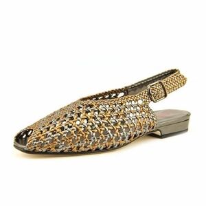 Sesto Meucci Multicolor Woven Slingback Flats